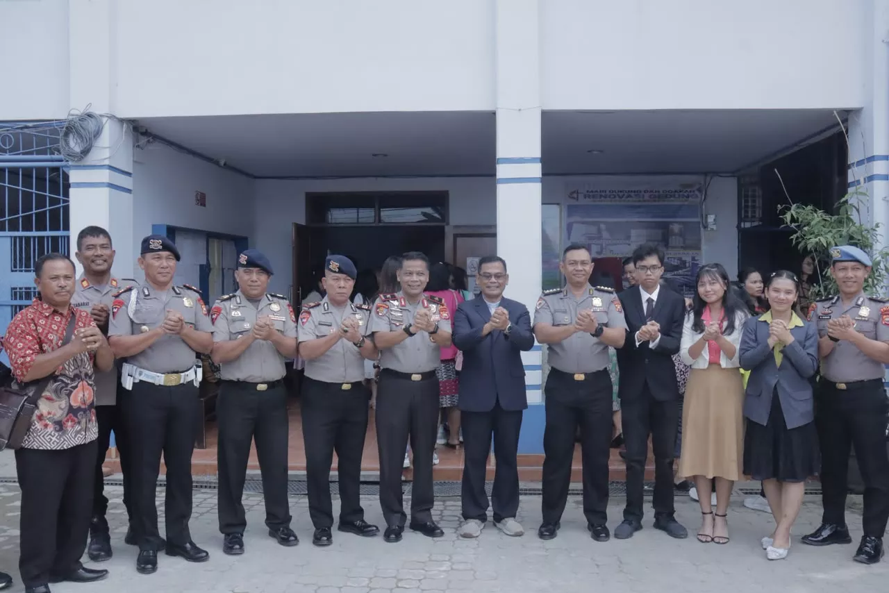 Melalui Minggu Kasih, Wakapolda Pererat Kedekatan dengan Jemaat Gereja Methodist Indonesia (GMI ) Kota Bengkulu