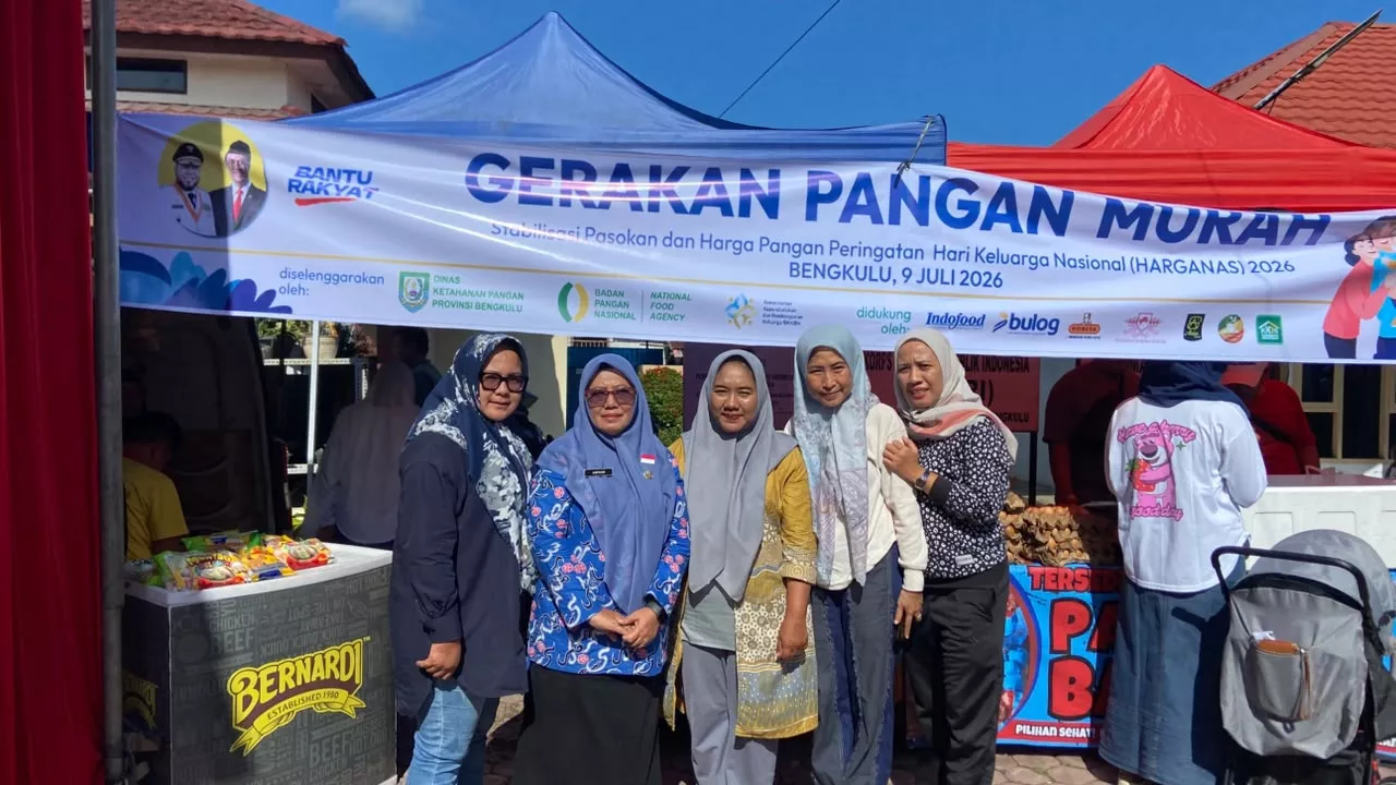 BKKBN Bersama Dinas Ketahanan Pangan Gelar Gerakan Pangan Murah, Jual Sembako di Bawah Harga HET