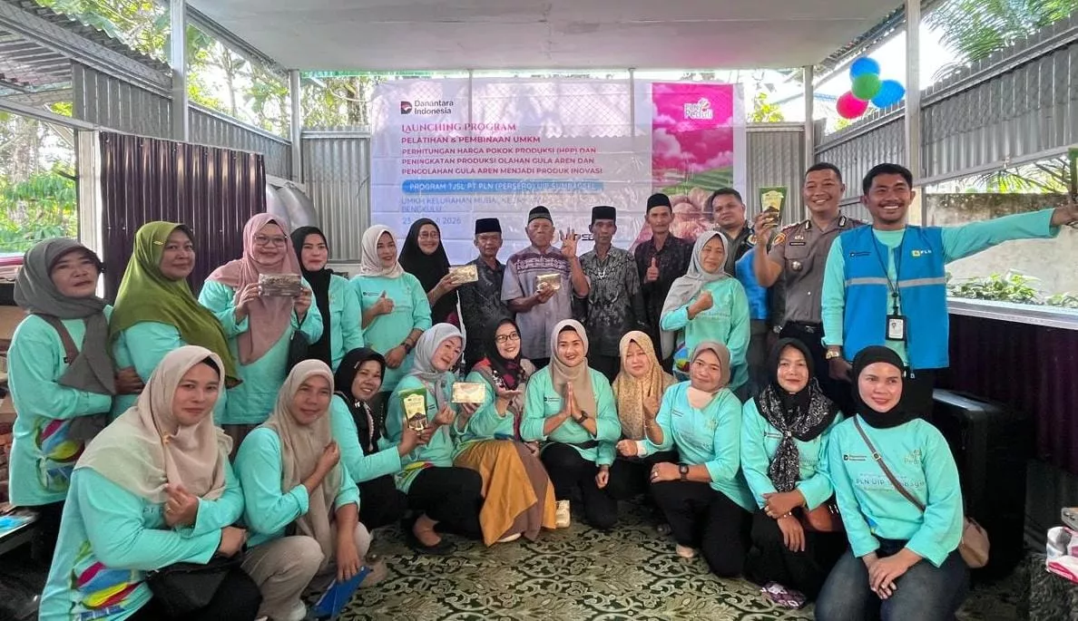Berdayakan UMKM Gula Aren Mubai, PLN UIP Sumbagsel Perkuat Potensi Lokal Menjadi Peluang Ekonomi Masyarakat