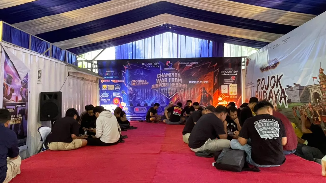Turnamen Mobile Legends Meriahkan Bandara Fatmawati Soekarno Bengkulu, Jadi Wadah Pengembangan Bakat Esport