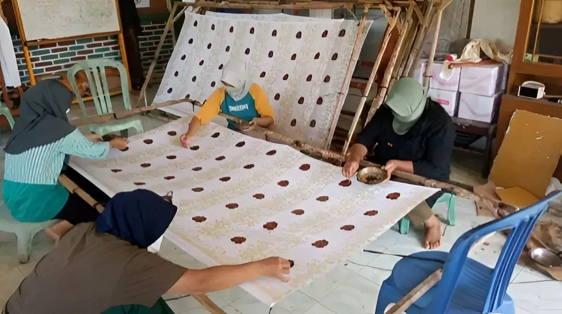 Kampung Batik Panca Mukti Jadi Ruang Pelestarian Batik Sungai Lemau