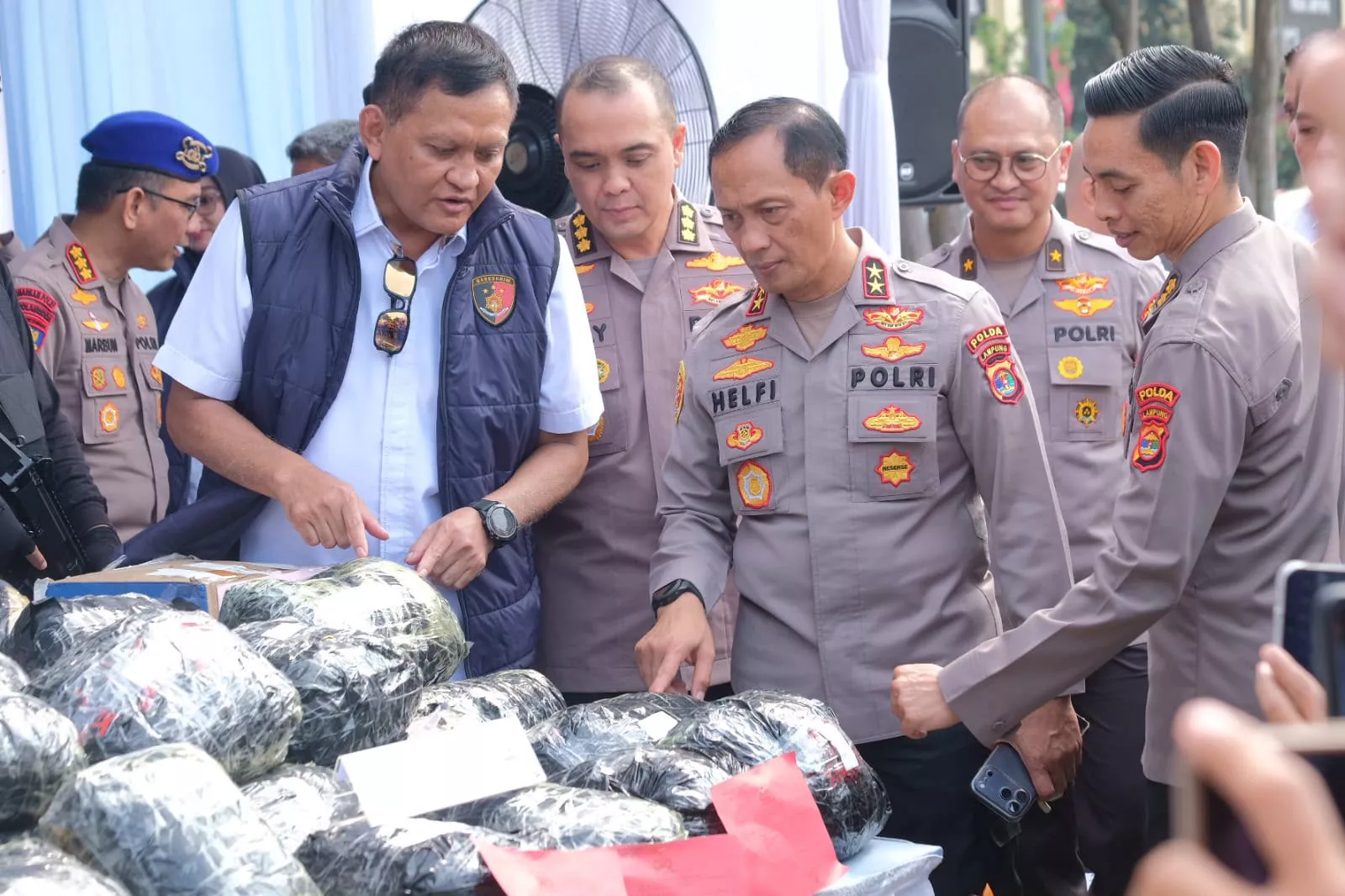 Ops Antik Krakatau 2026, Polda Lampung Ungkap 379 Kasus Narkoba dan Sita 85,9 Kilogram Sabu