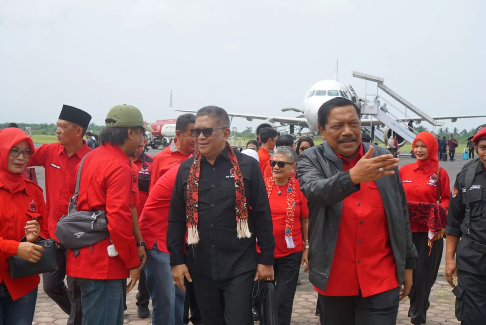 Hasto Turun ke Bengkulu, Cek Kesiapan Struktur PDI Perjuangan hingga ke Tingkat Ranting