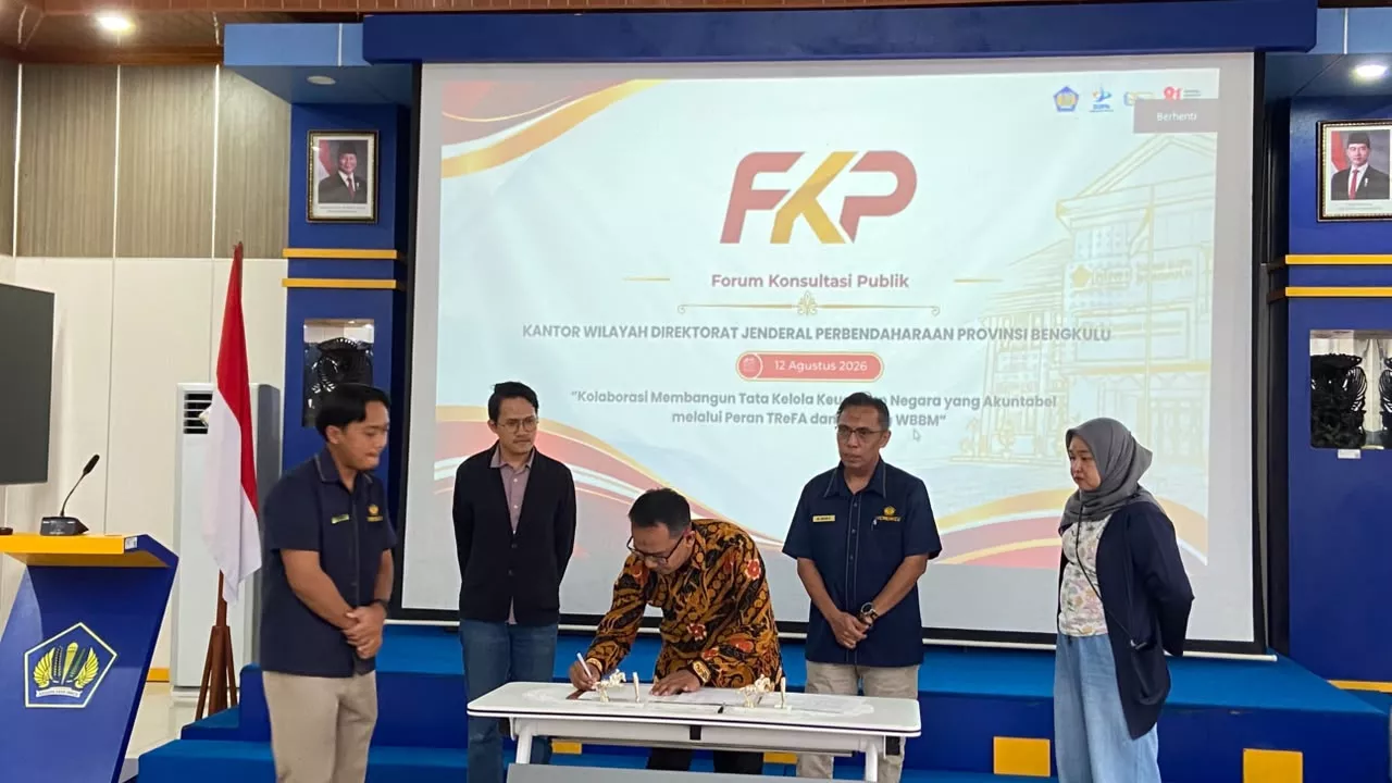 Kanwil DJPb Bengkulu Dorong Peningkatan Kualitas Layanan melalui Forum Konsultasi Publik