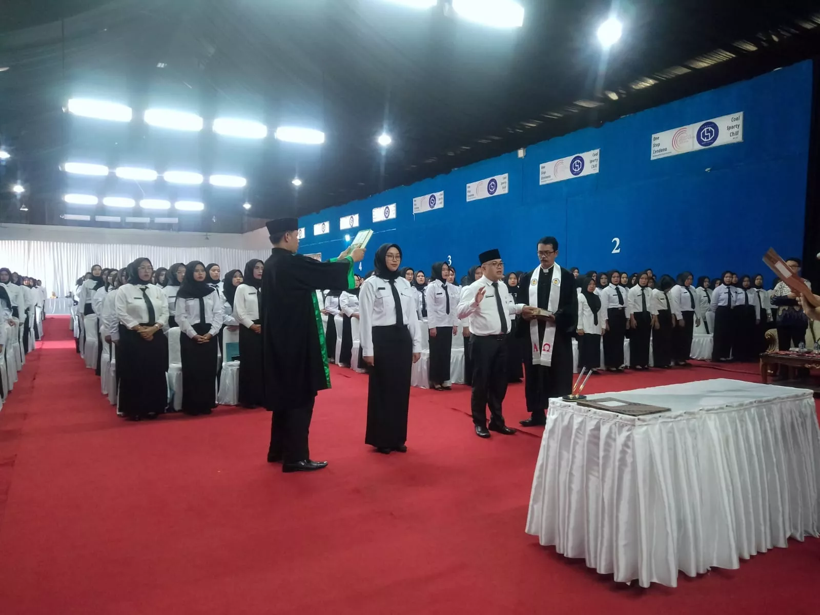 Lantik Ratusan PPPK, Wabup Abdul Hafizh: Loyalitas dan Inovasi Adalah Kunci Pelayanan Publik