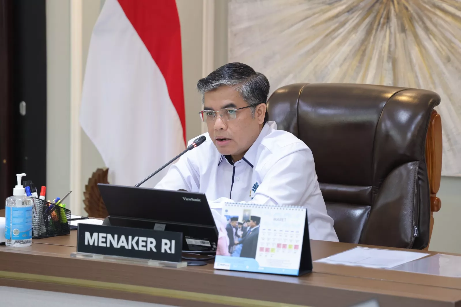 Menaker: BPJS Ketenagakerjaan Harus Cegah Kecel akaan Kerja, Bukan Sekadar Urus Klaim