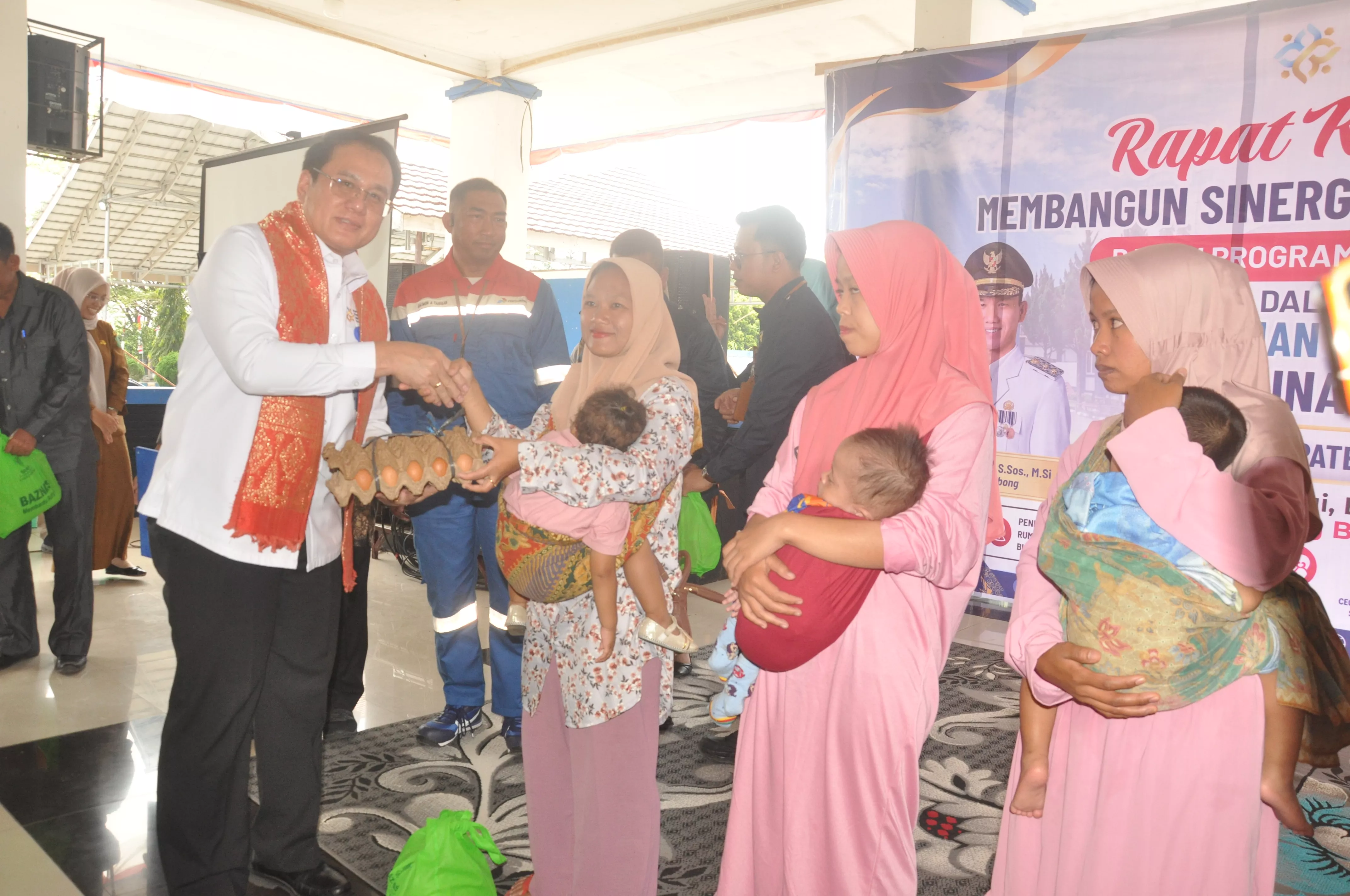 Campur Tangan Baznas Urai Stunting, Ratusan Anak Lebong Dapat Intervensi Nutrisi