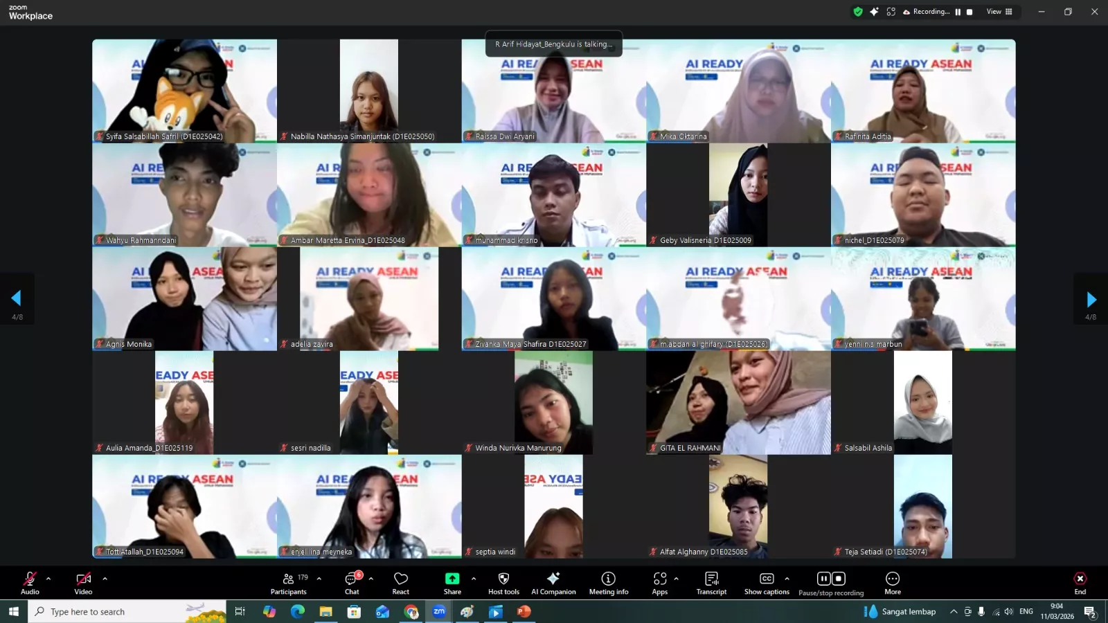 Mafindo Bengkulu Perkuat Literasi AI Mahasiswa Melalui Program AI Ready ASEAN