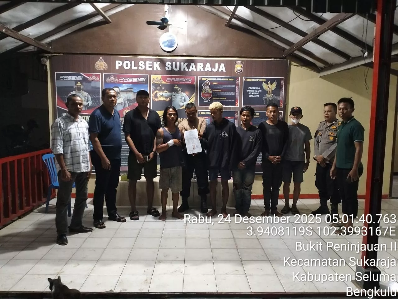 Heboh Info Penujahan di Pasar Malam BP II, Ini Penjelasan Kapolsek Sukaraja