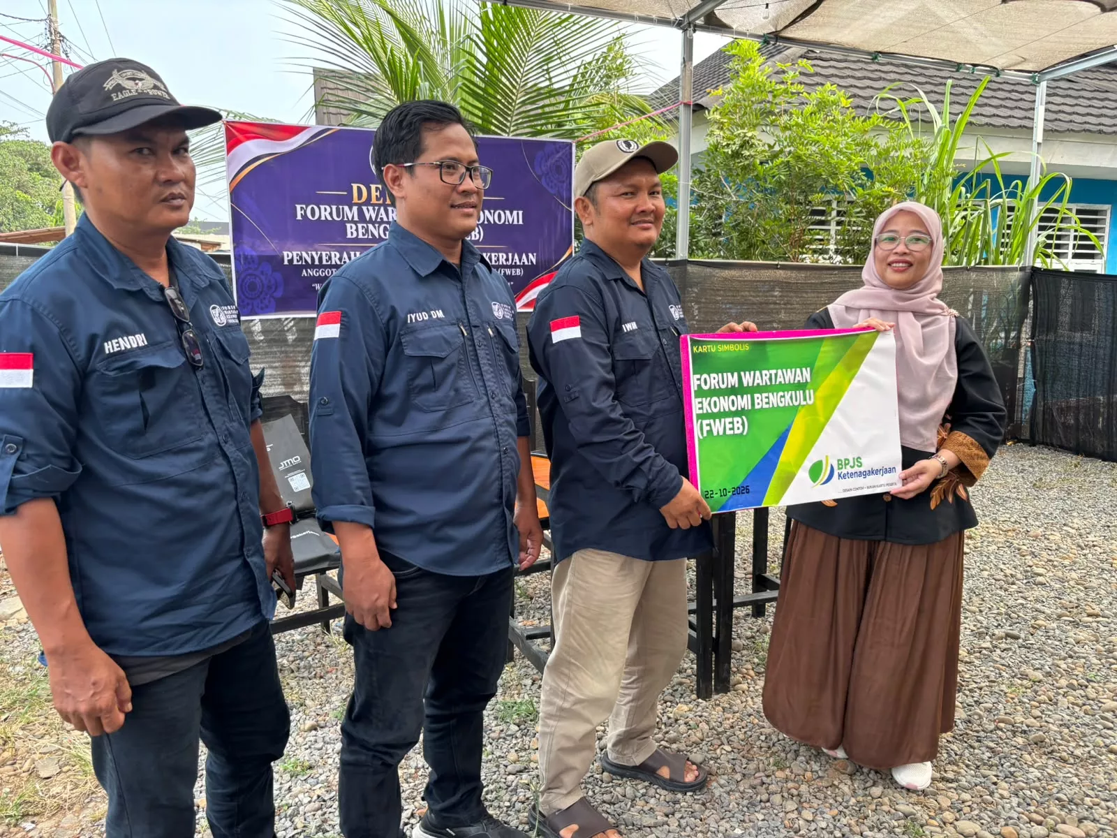 Alhamdulillah,  Anggota Forum Wartawan Ekonomi Bengkulu Punya Tabungan Hari Tua dari BPJS Ketenagakerjaan