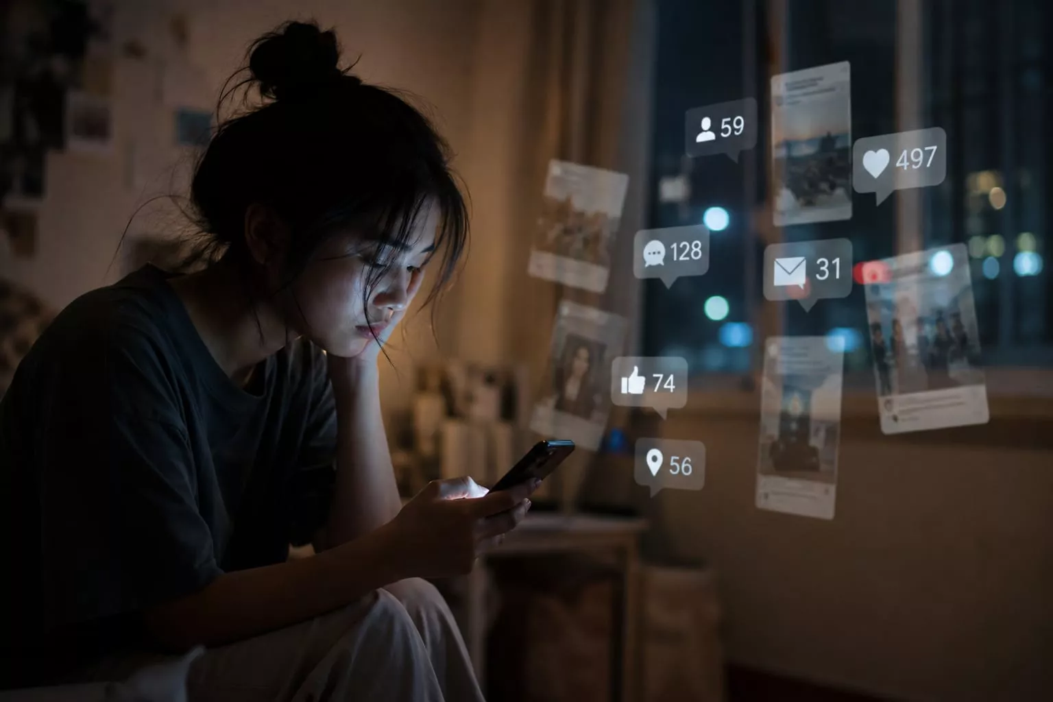 SCROLL PASIF SEBAGAI BENTUK PERUBAHAN INTERAKSI SOSIAL SERTA DAMPAKNYA TERHADAP KESEPIAN DIGITAL