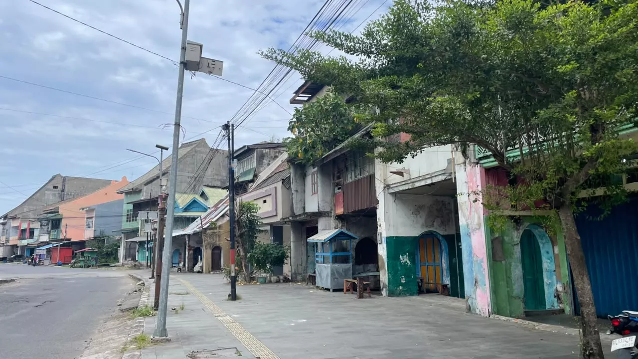 Kawasan Kampung Cina Bengkulu Sepi Pengunjung 