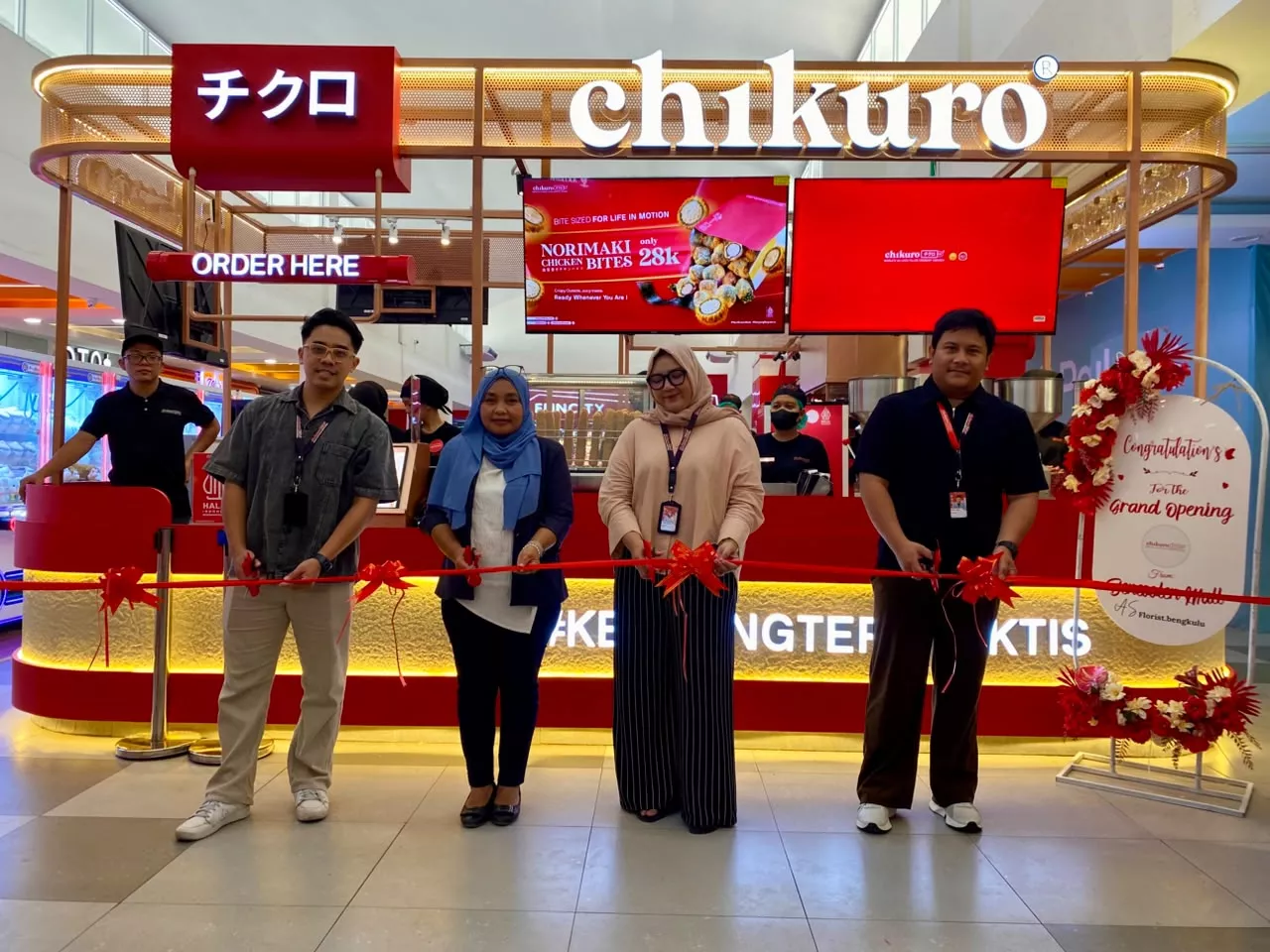 Chikuro Resmi Buka di Bengkulu, Gerai Pertama di Bencoolen Mall Langsung Diserbu Pengunjung