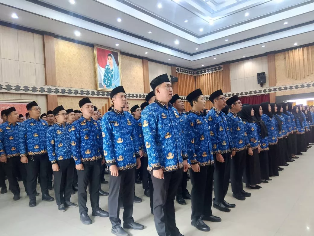  164 ASN Pemprov Bengkulu Dilantik, Sekda Soroti Disiplin dan Profesionalisme