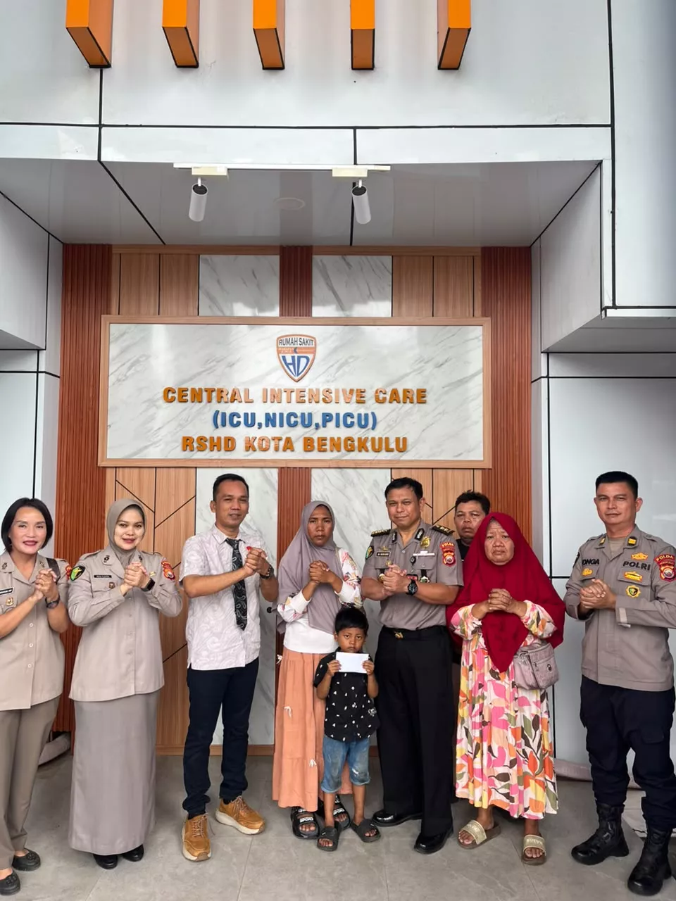 Di Tengah Perjuangan Pasien, Polda Bengkulu Hadir Membawa Kepedulian dan Harapan
