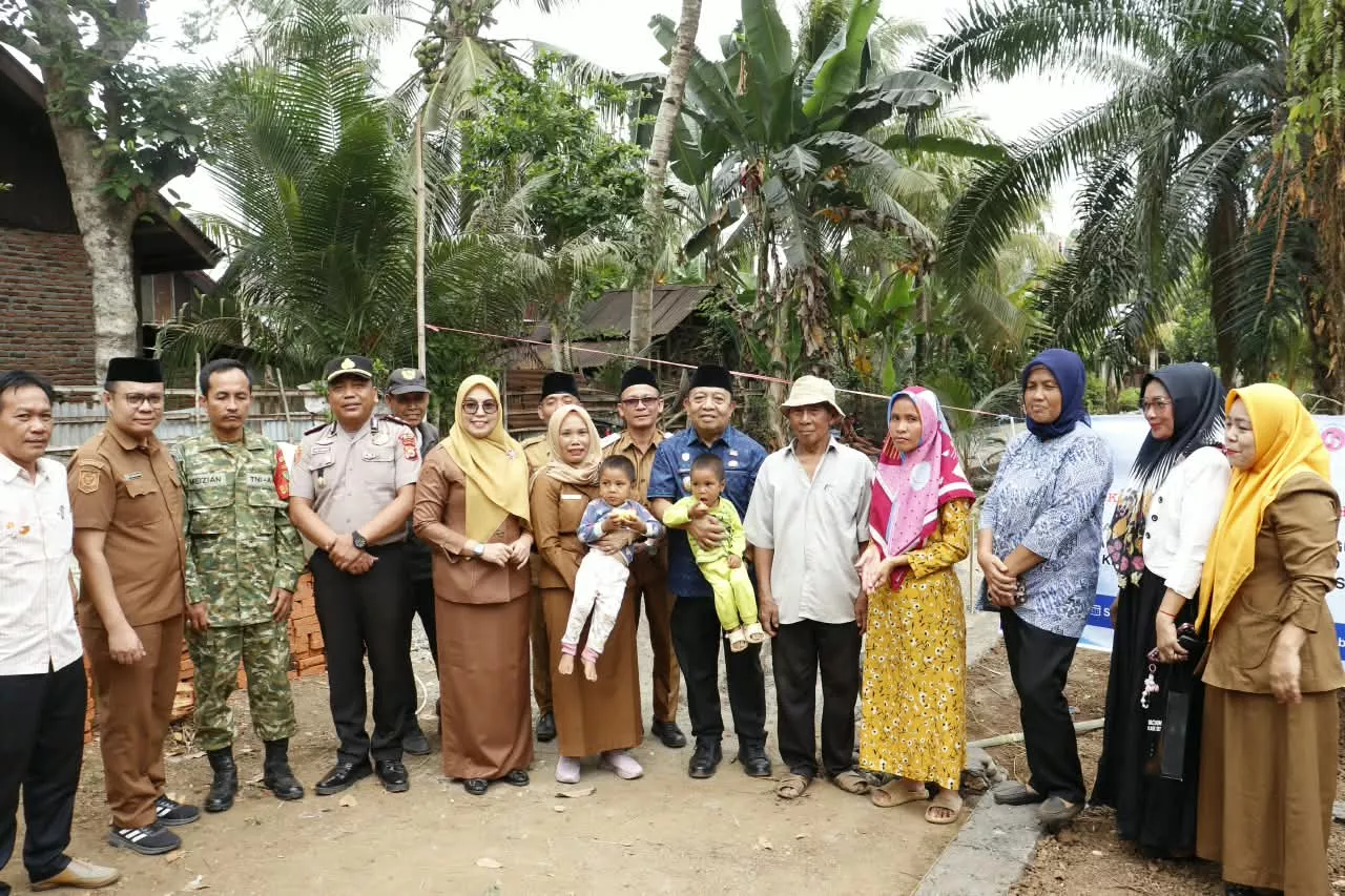 Peduli Stunting, Pemkab Seluma Bangun RLH Perdana di Desa Serambi Gunung