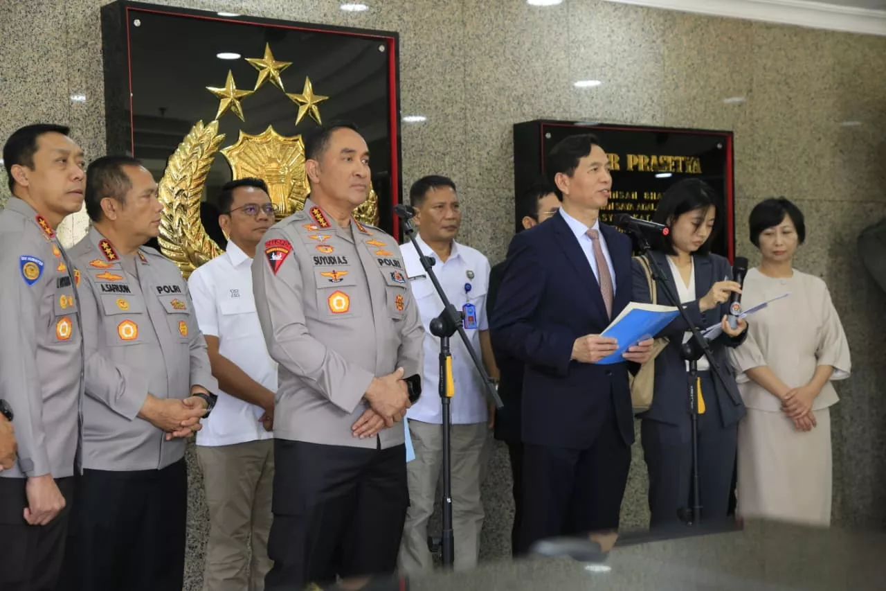 Kapolri Terima Kunjungan Delegasi Kementerian Keamanan Publik Tiongkok, Perkuat Kerja Sama Pemberantasan Narkotika