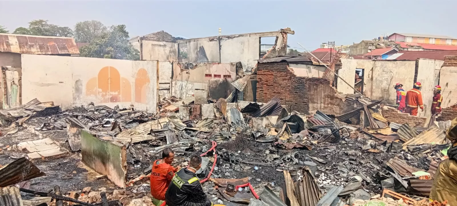 21 Rumah Warga di Pengantungan Bengkulu Terbakar, Tidak Ada Korban Jiwa