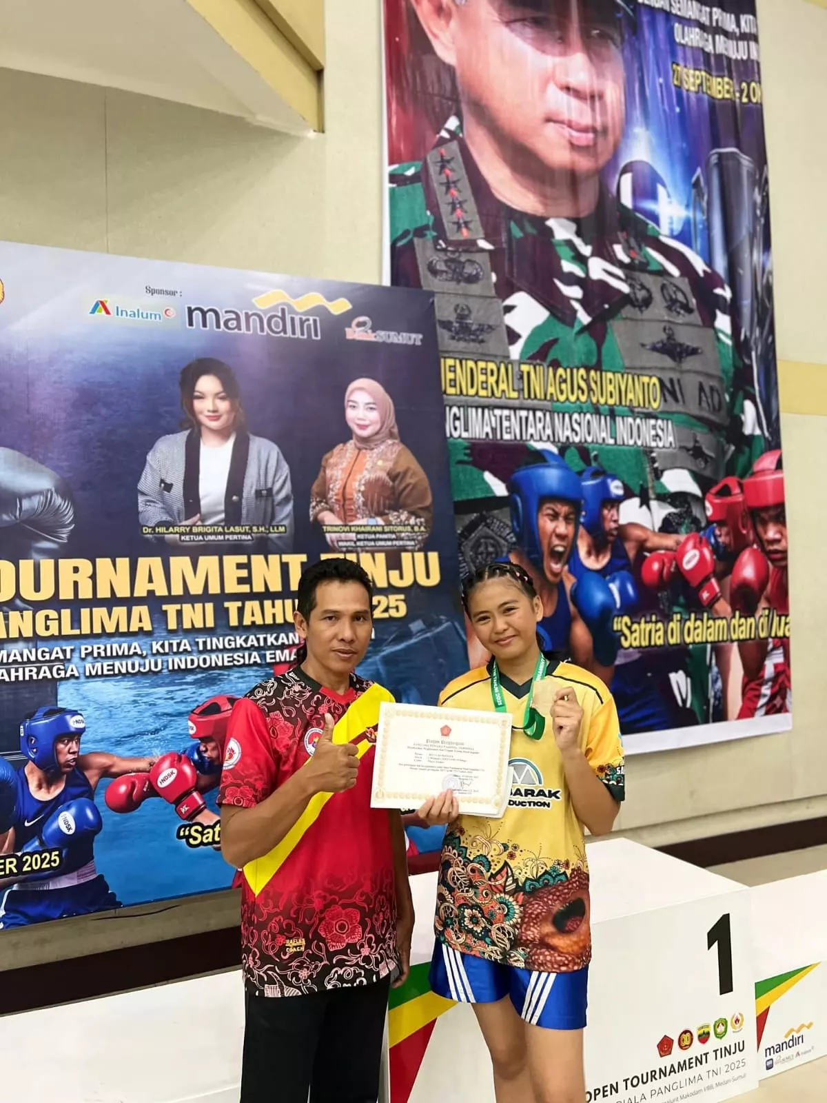 Atlet Tinju Bengkulu Reva Yundita Raih Emas di Piala Panglima, Lolos ke Pelatnas Asia