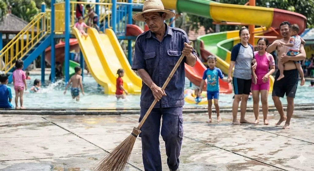 Di Balik Tawa Pengunjung Waterpark: Riset UNIB Ungkap Kerentanan Ekonomi Pekerja Wisata Bengkulu