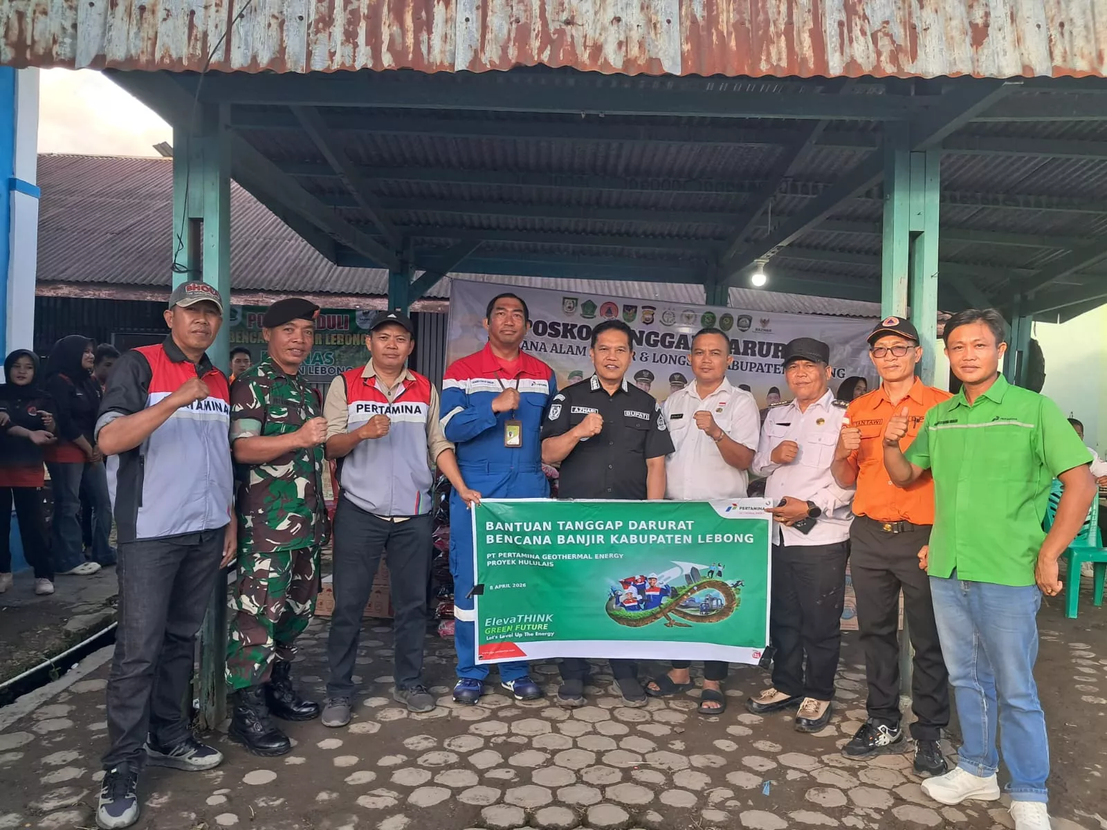 Respons Cepat Banjir Lebong, PGE Hululais Kirim Bantuan Tanggap Darurat untuk Warga Terdampak