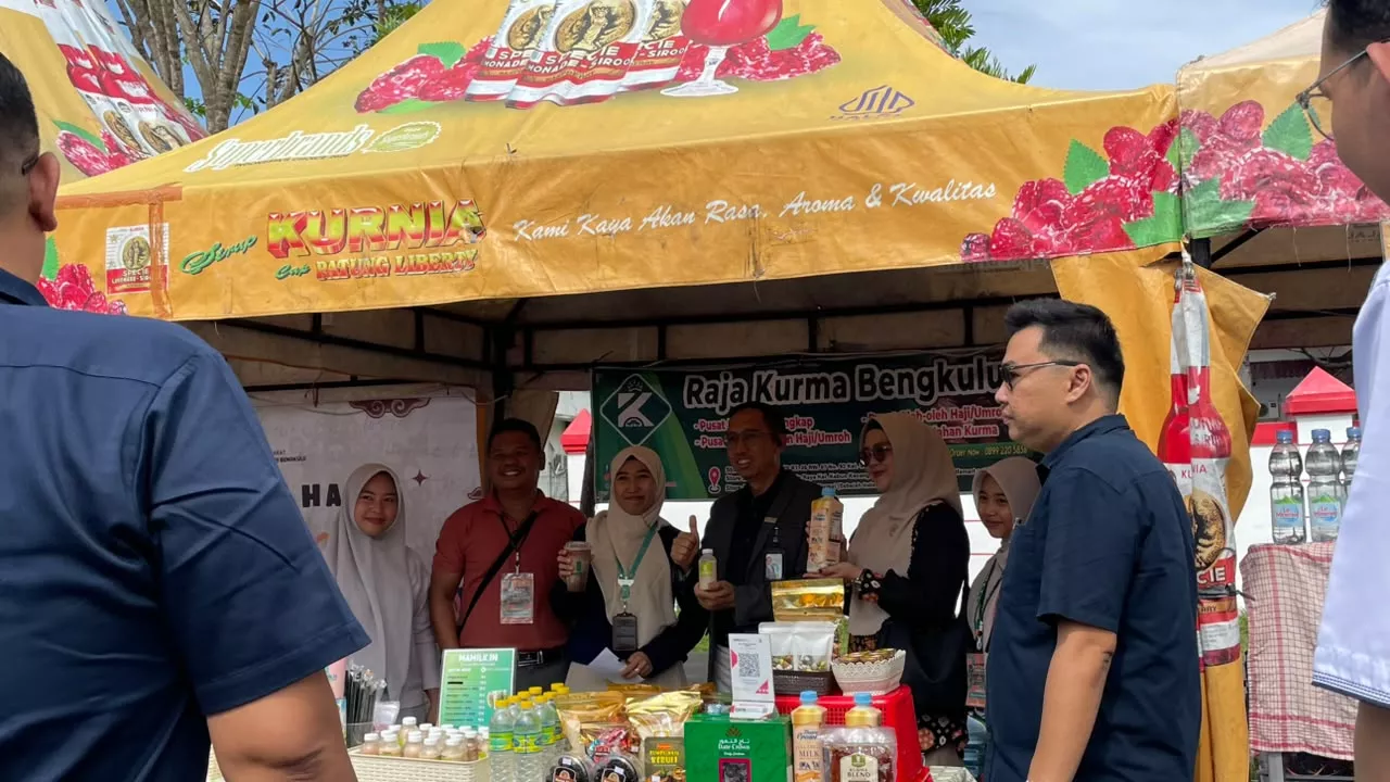 Gelar Bazar Kuliner, Bandara Fatmawati Soekarno Wadahi Pelaku UMKM Bengkulu Tingkatkan Pendapatan
