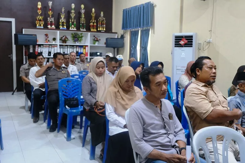 Kapolres Bengkalis Serap Aspirasi Warga Rimba Sekampung Soal Kamtibmas