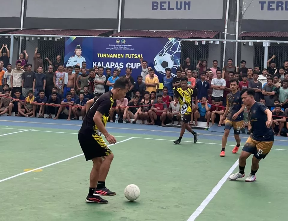 Turnamen Futsal Kalapas Cup, Residivis Jadi Juara Usai Kalahkan Elpali 7-4