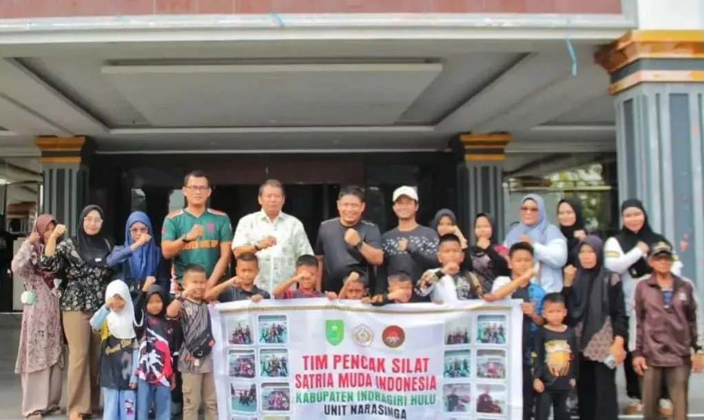 Wakil Bupati Inhu Lepas 11 Atlet Pencak Silat ke Piala Kapolda Riau