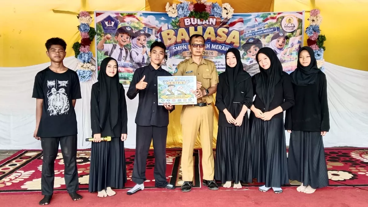 Guna Mengasah minat dan Bakat Peserta Didik, SMPN 1 Tanah Merah Gelar Bulan Bahasa 2026 dengan  Berbagai Perlombaan