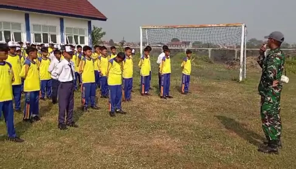 Sertu Maryono Latih PBB