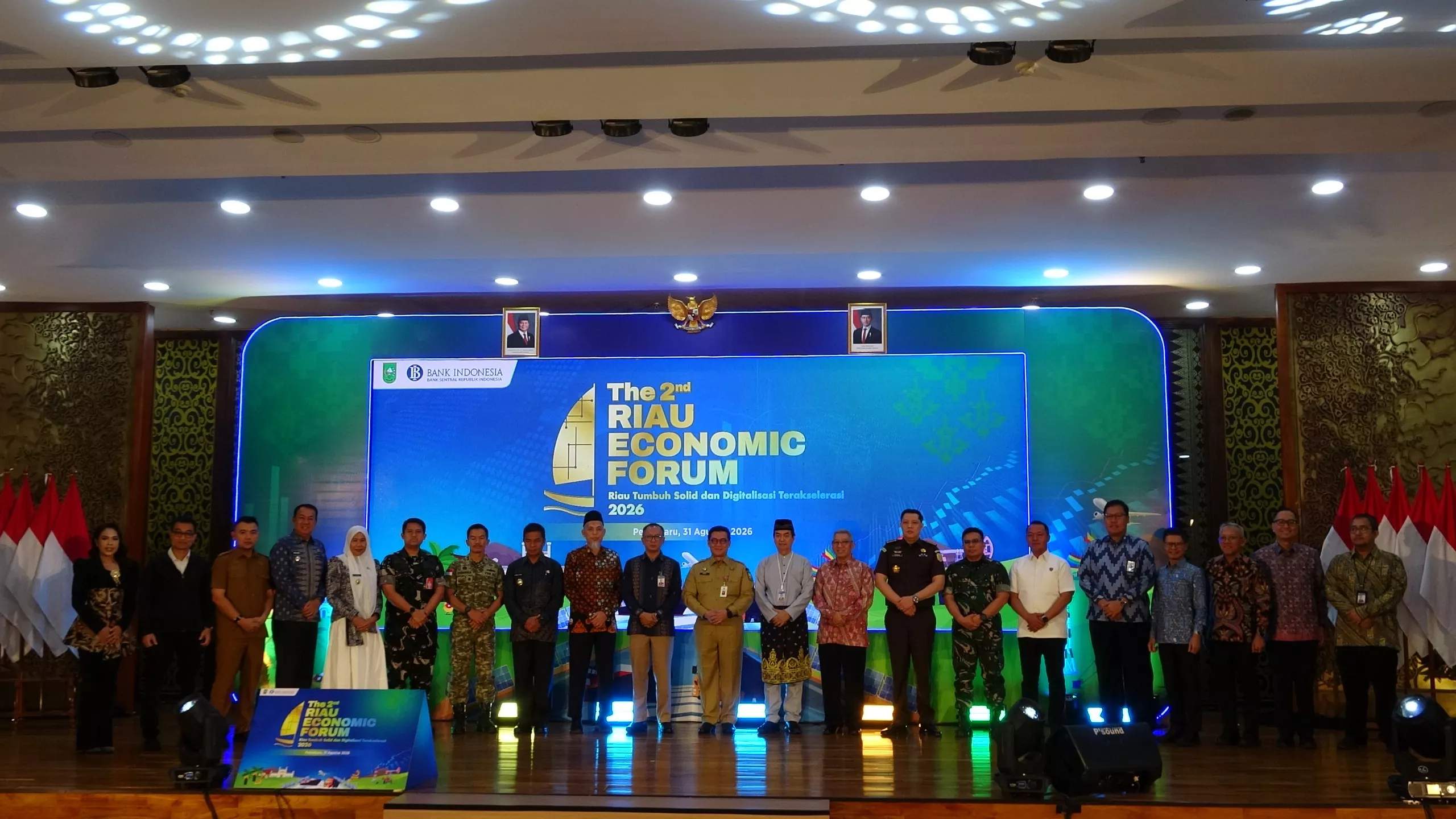Plh Bupati Inhil Hadiri Riau Economic Forum Bahas Hilirisasi Kelapa