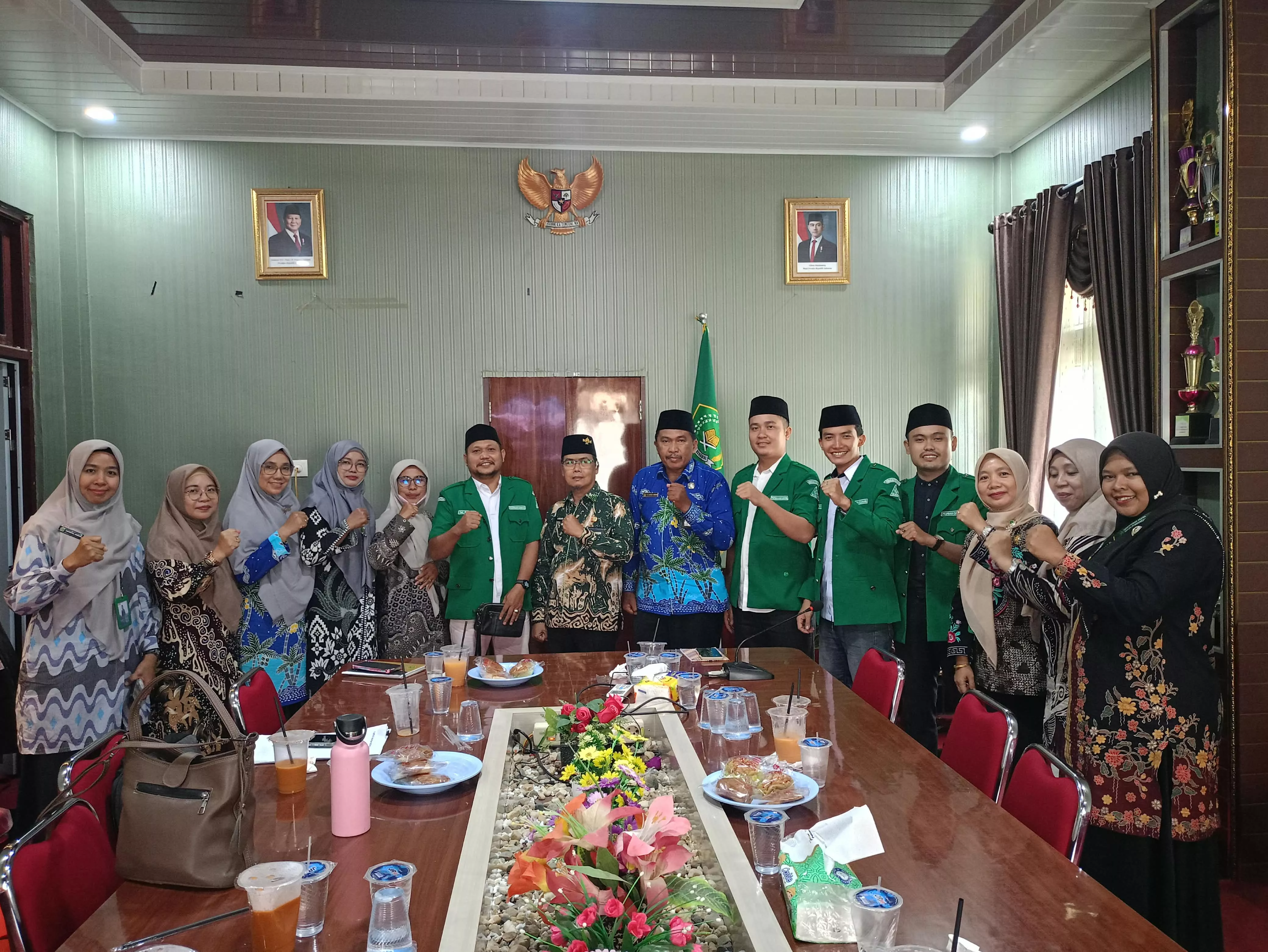 GP Ansor Inhil Audiensi ke Kemenag Bahas OMI Tingkat Kabupaten