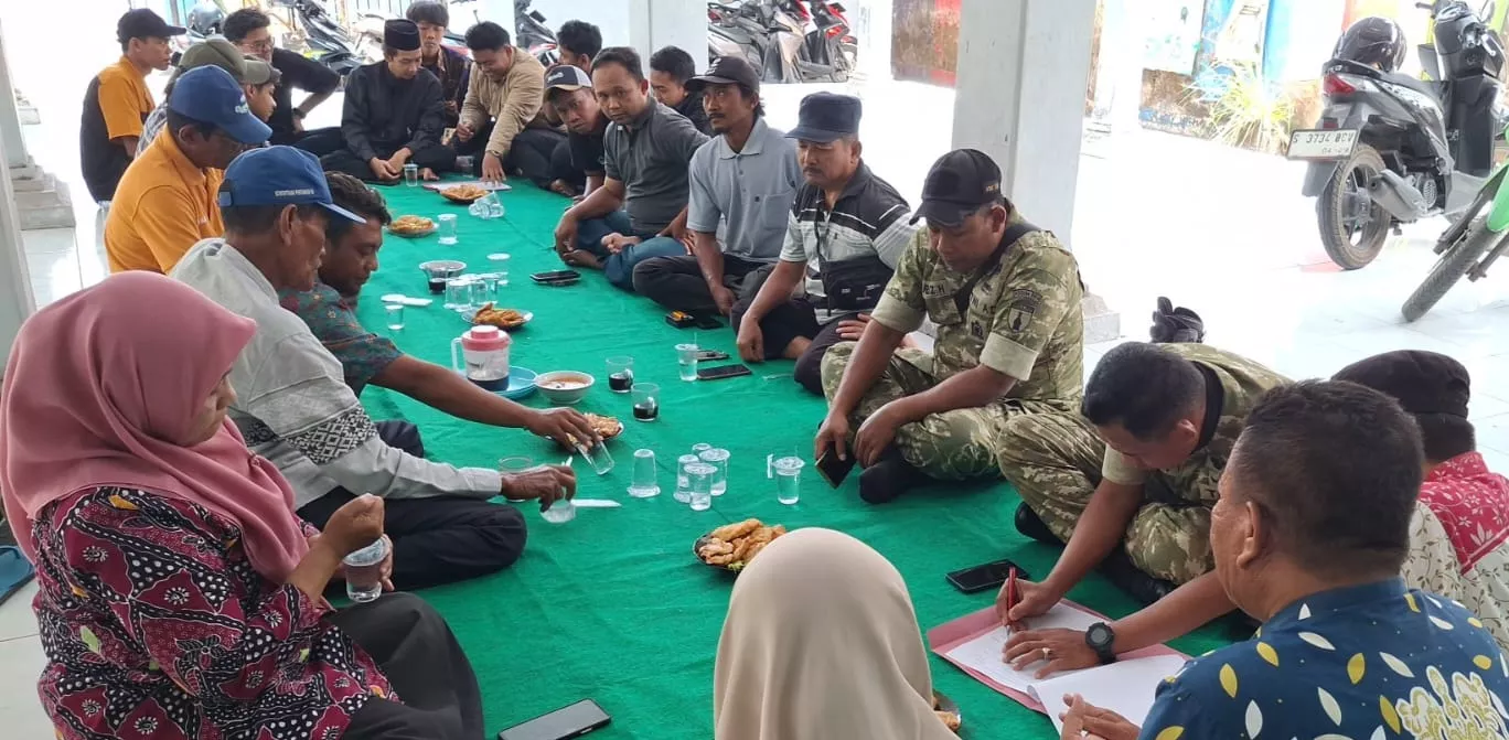 Babinsa Hadiri Pembentukan Brigade Pangan di Desa Kedungbetik
