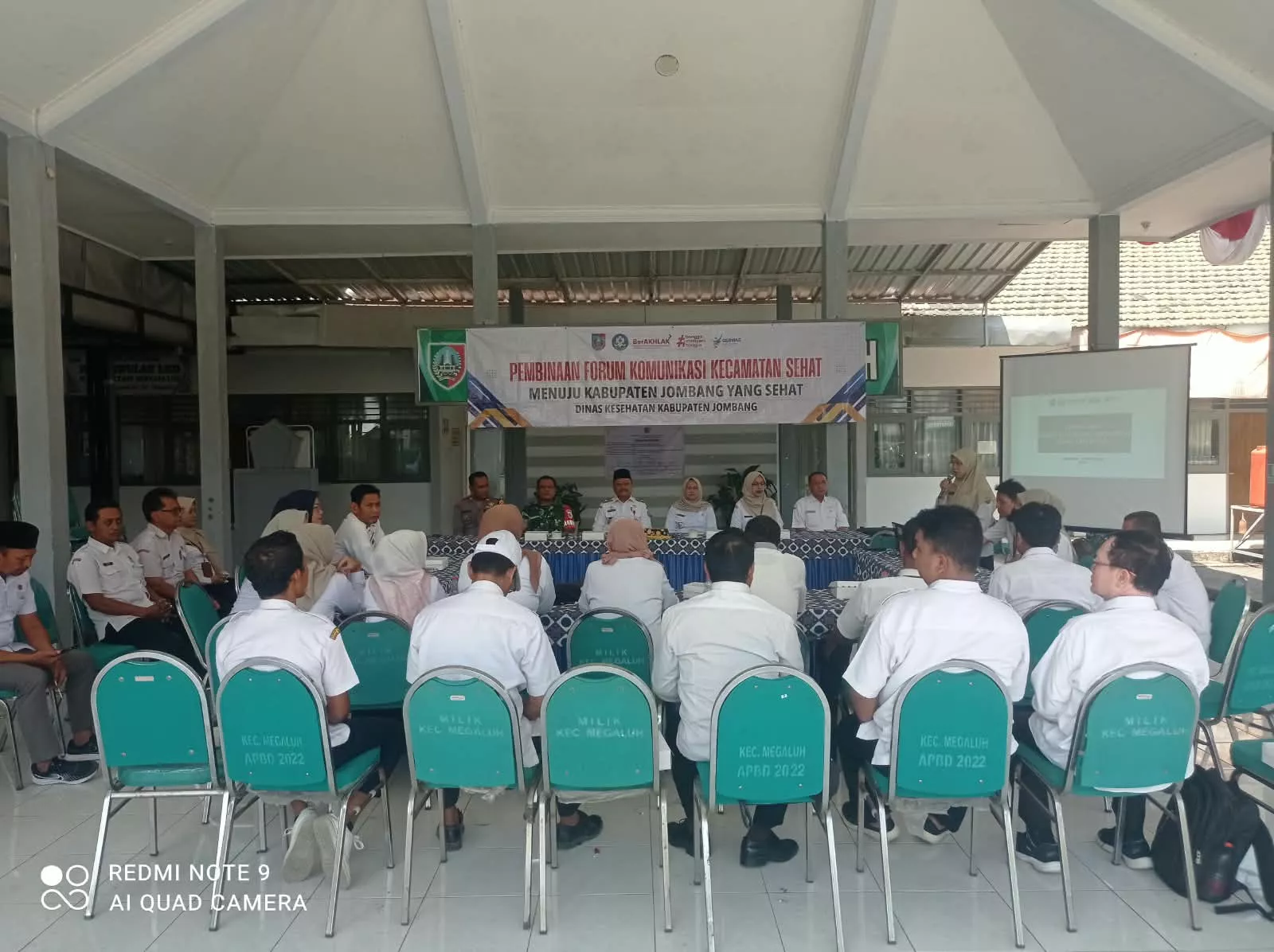 Danramil Megaluh Hadiri Pembinaan Kecamatan Sehat