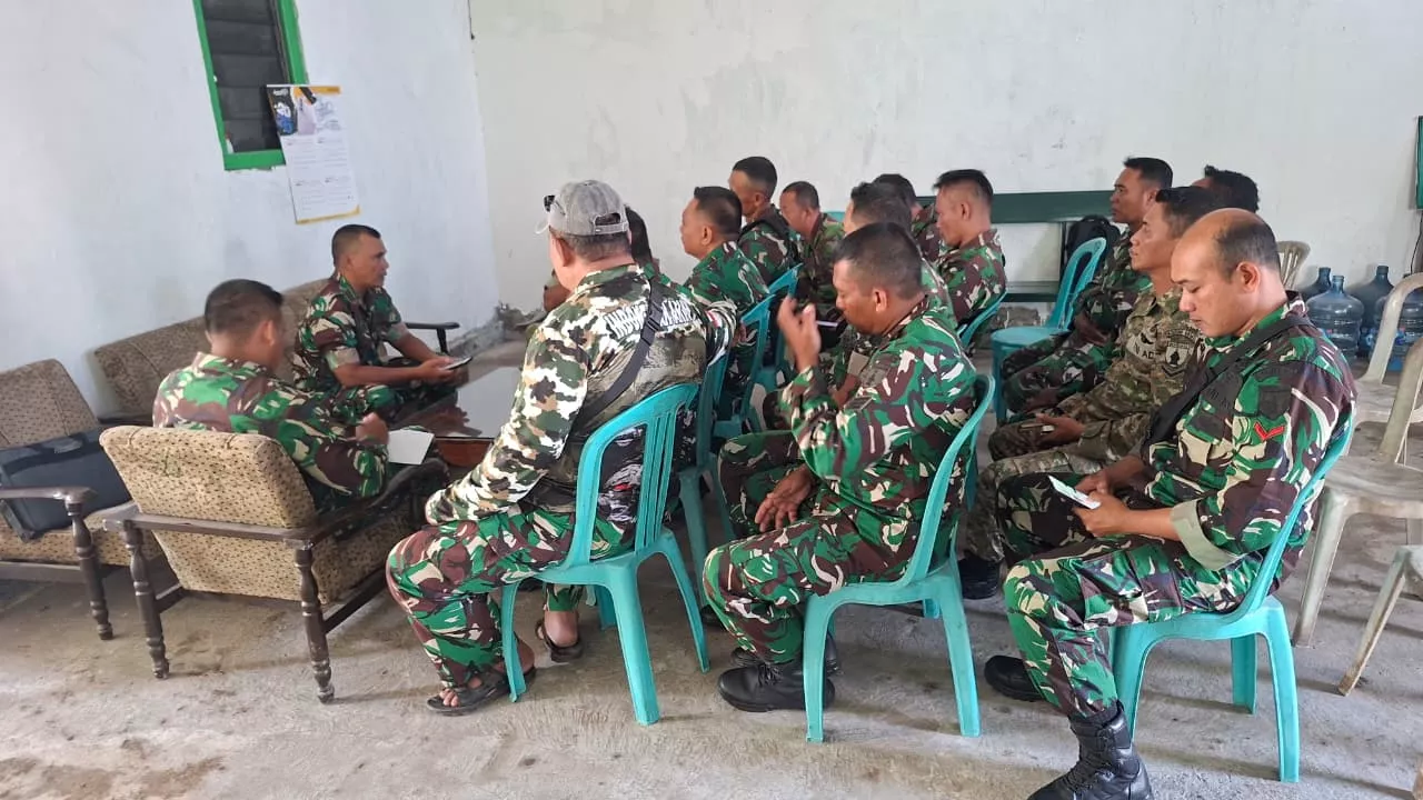 Danramil Gudo Gelar Jamdan untuk Tingkatkan Kesiapan Personel