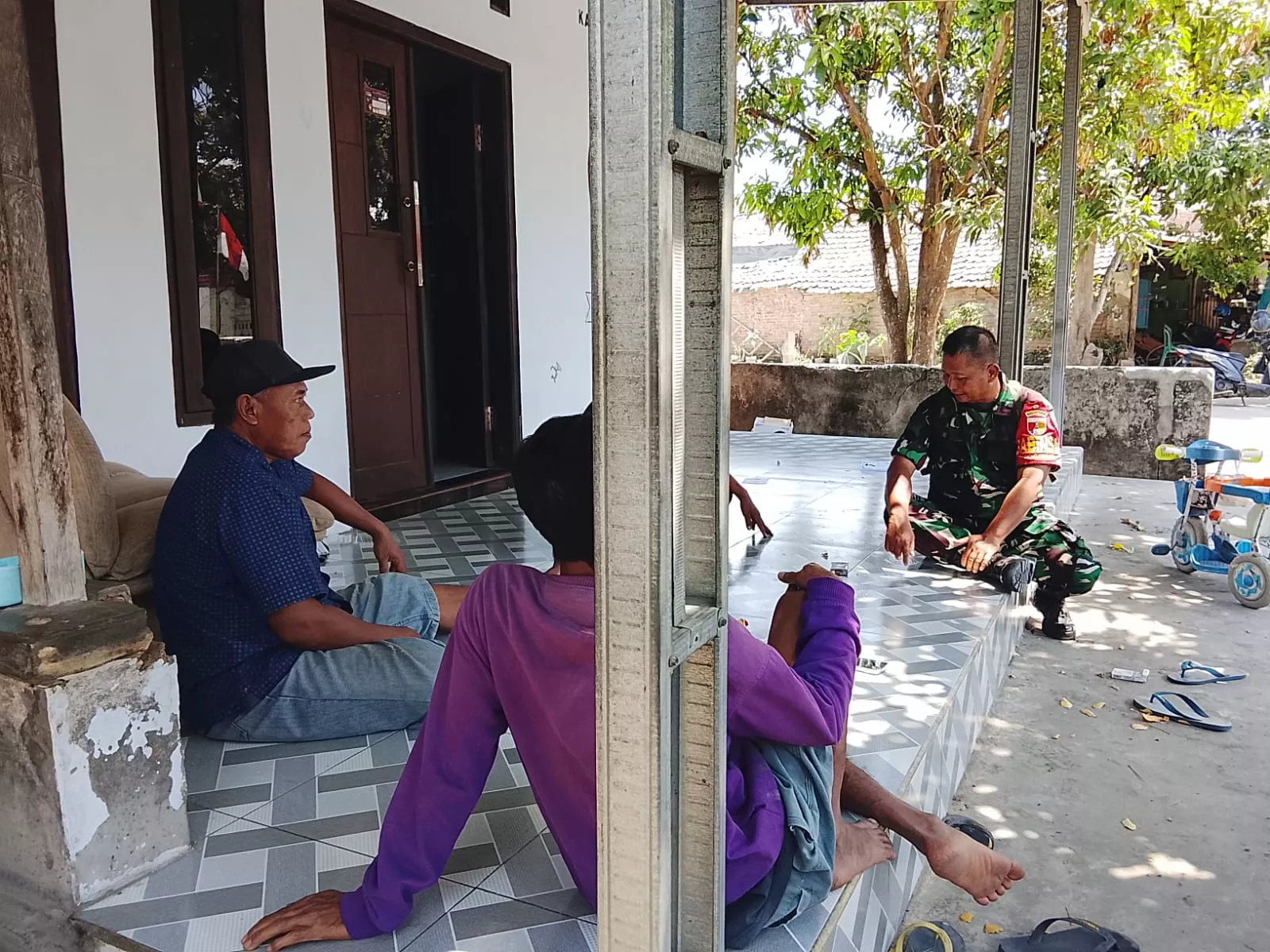 Kopka Sutrisno Sambang Warga Mojoduwur