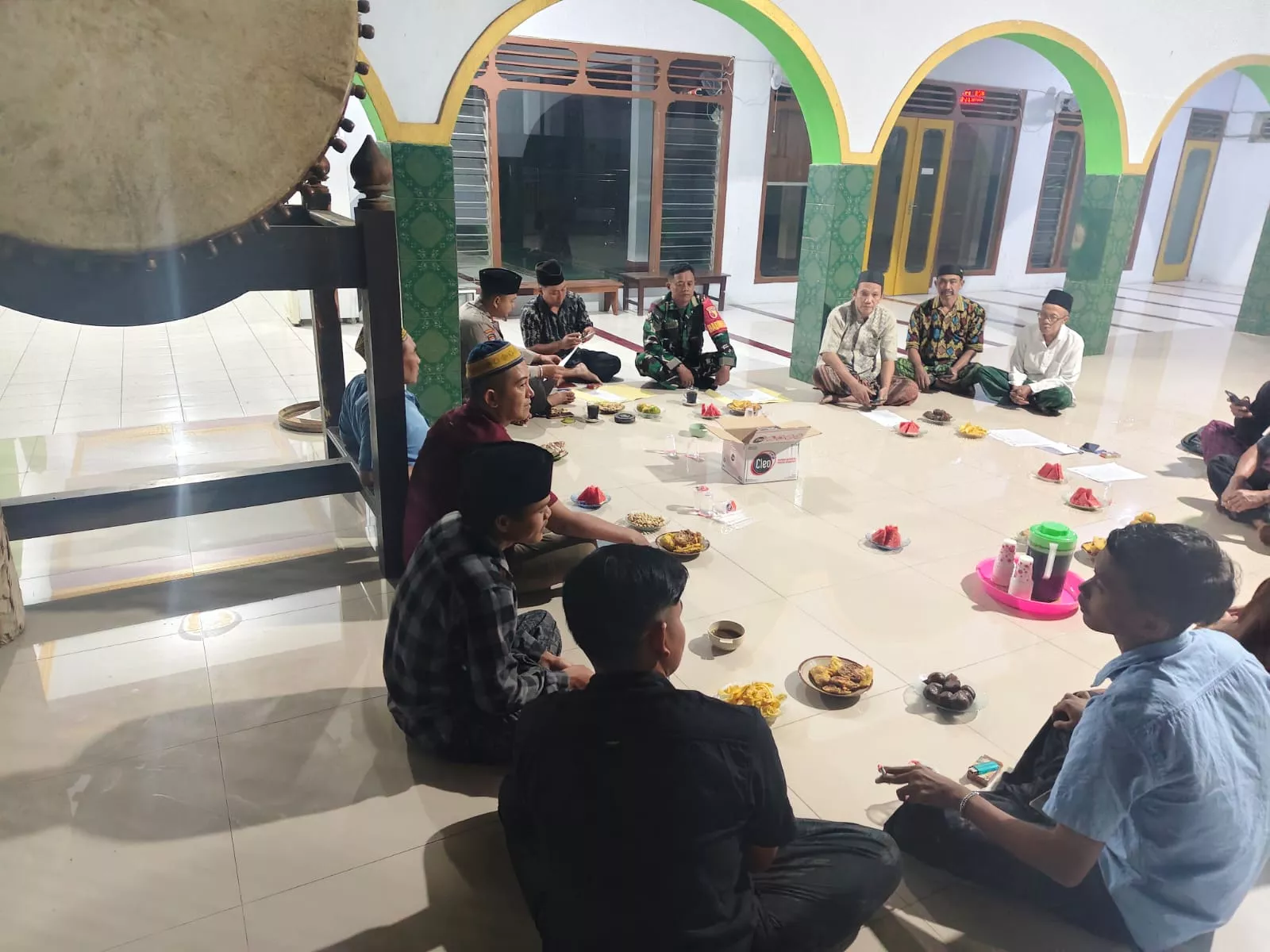Serka Sumadi Hadiri Rakor Persiapan Pelaksanaan Karnaval Desa Kepuhdoko