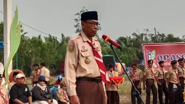 Resmi Ditutup Sekretaris Kwarcab Inhil, KOPASGA Buper Kutak Umar Tekankan Sistem Beregu dan Kesiapan LT-III