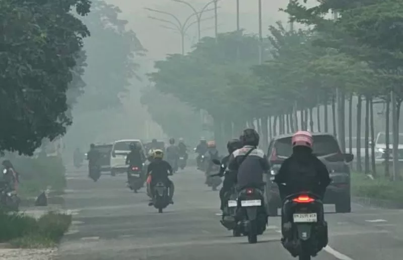 Kabut Asap Pekanbaru Memburuk, 21 Puskesmas Siaga Layani Warga