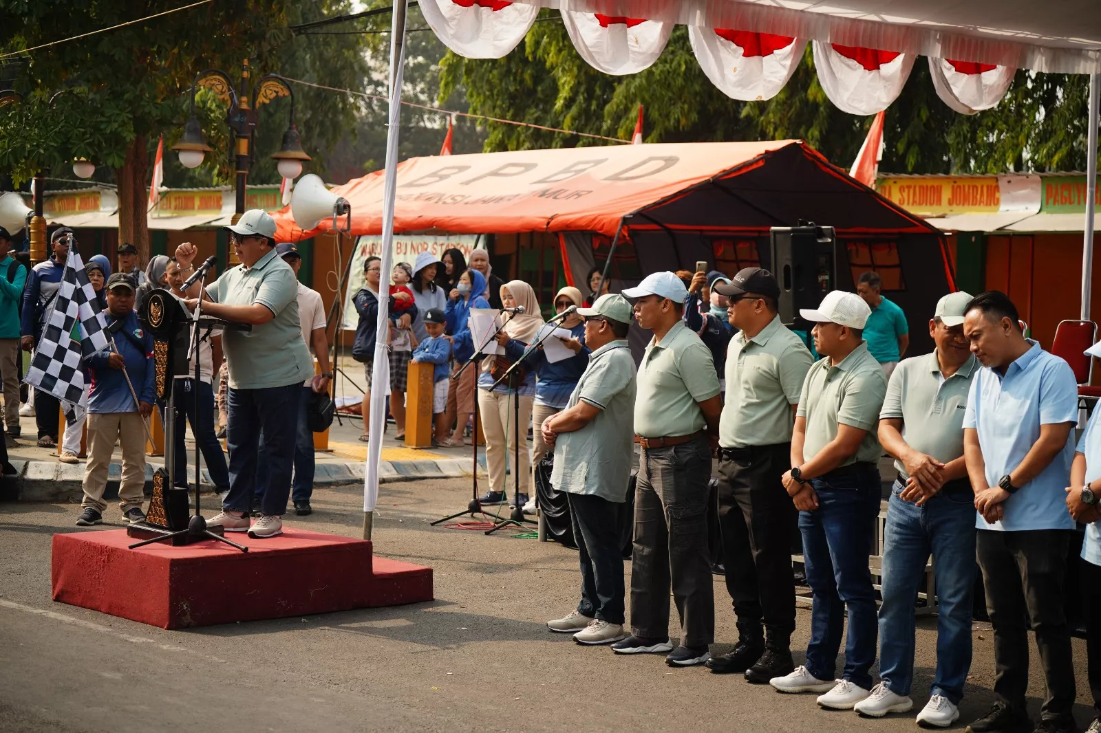 Dandim 0814/Jombang Hadiri Pawai Budaya 