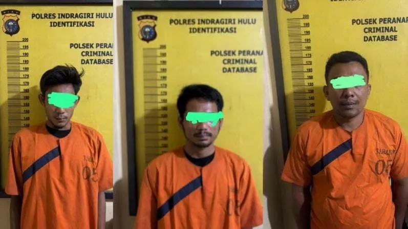 Polsek Peranap Amankan 3 Pengedar Sabu dengan 7 Paket dalam 2 Hari