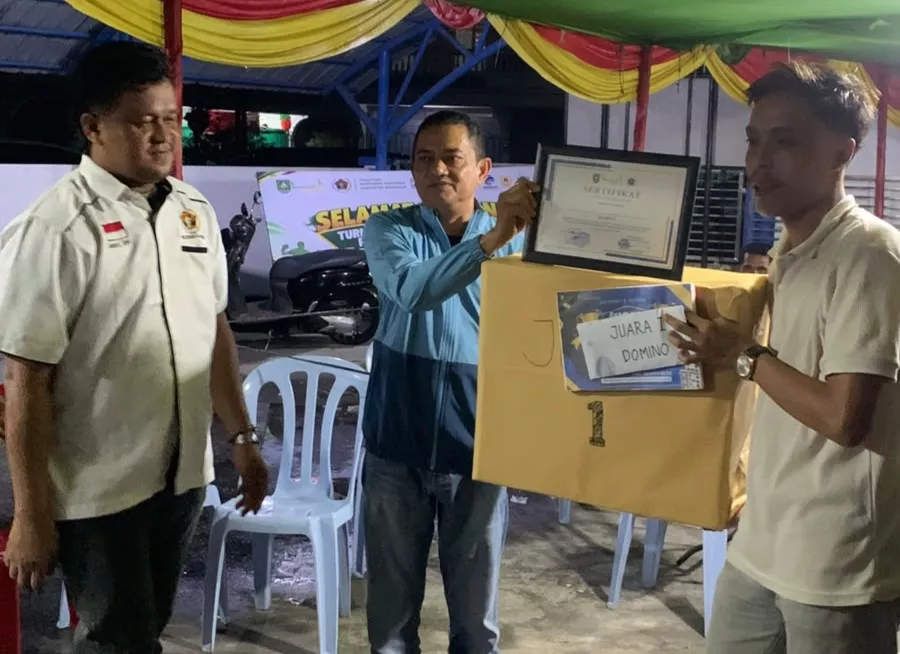 PWI Bengkalis Tutup Turnamen Domino dan Tenis Meja Haornas ke-43