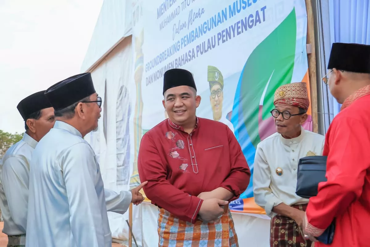 Groundbreaking Museum dan Monumen Bahasa, Bupati Bintan Sebut Ini Kebanggan Masyarakat Kepri