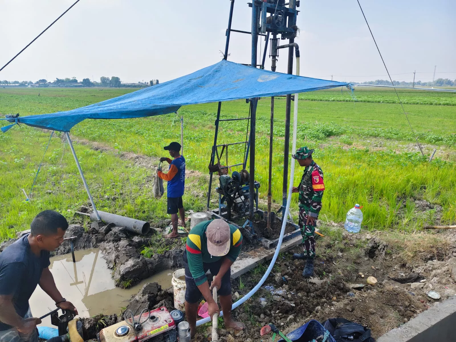 Babinsa Tembelang Dampingi Petani Tembakau di Kepuhdoko