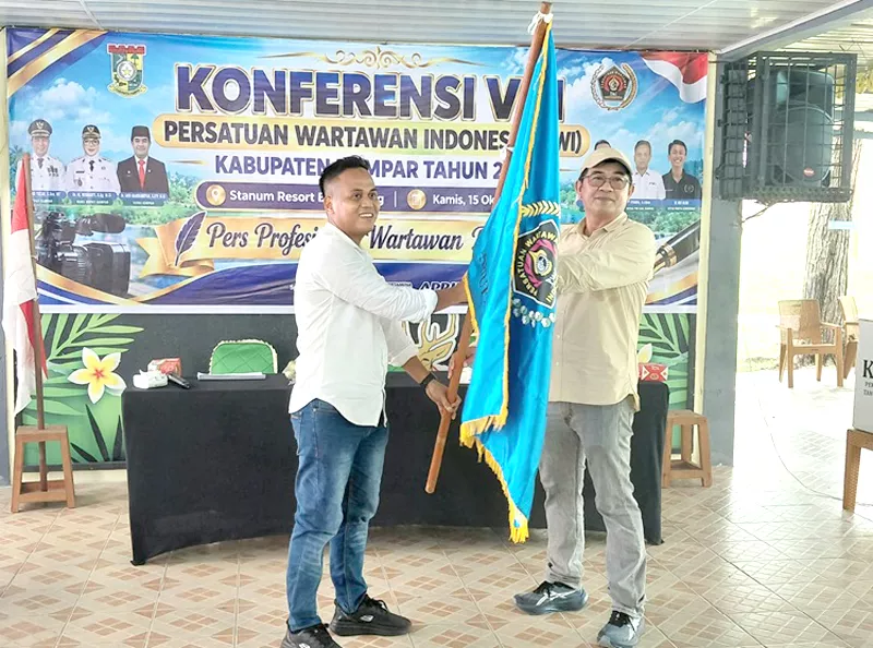 Syawal Kembali Terpilih Pimpin PWI Kampar 2026-2029
