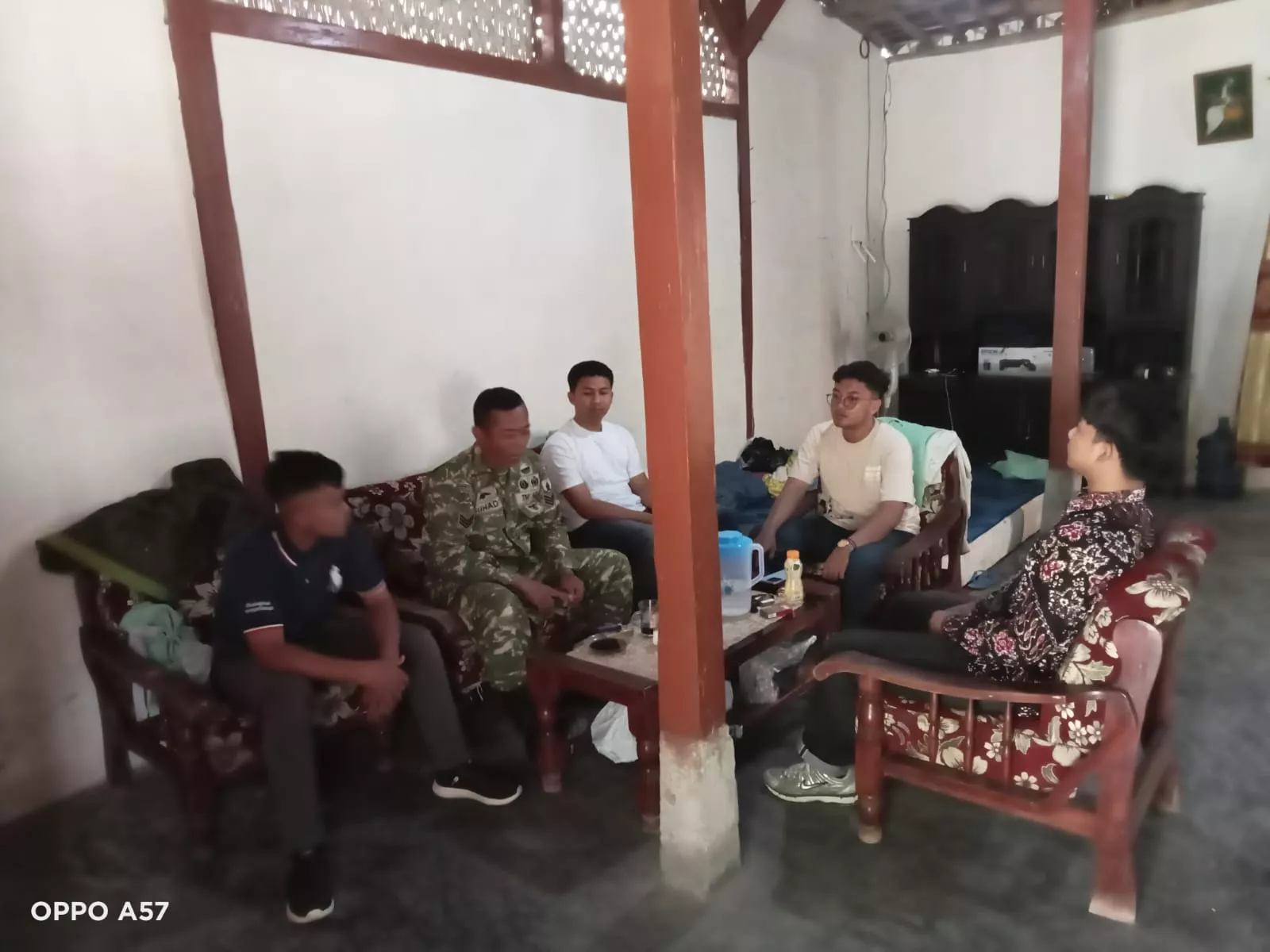 Serka Suhadi Sambang Warga Karang Pakis