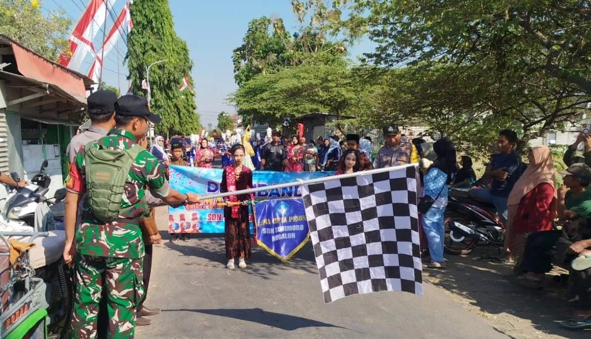 Babinsa Koramil Megaluh Hadiri Sedekah Bumi di Desa Sudimoro