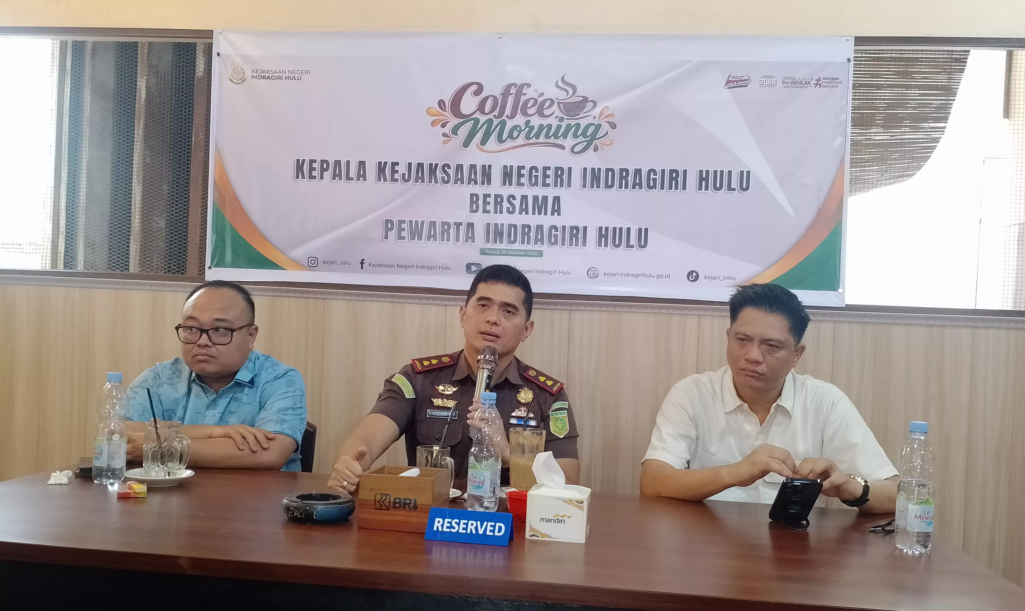 Kajari Inhu Jalin Komunikasi ke Wartawan demi Transparansi Penegakan Hukum