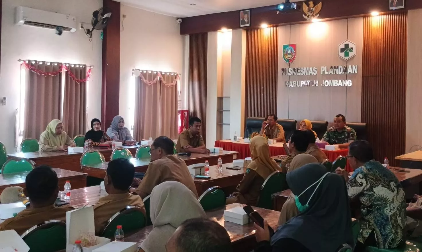 Bati Komsos Koramil Plandaan Ikut Lokakarya Mini Kesehatan